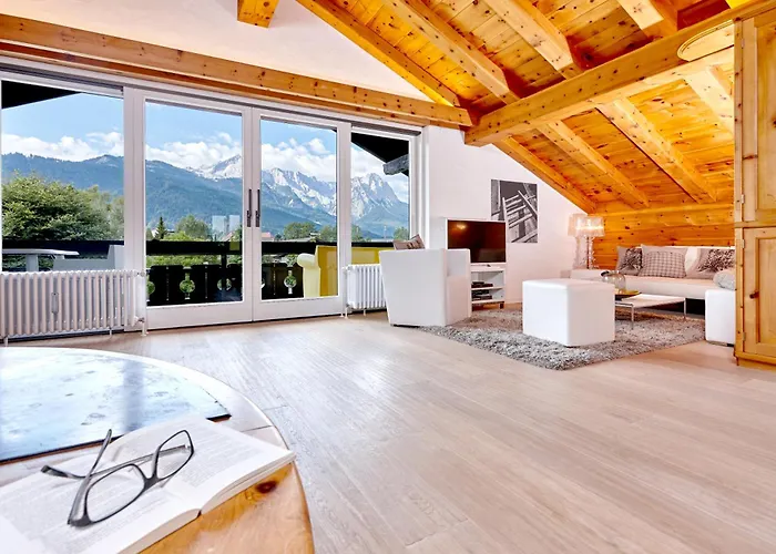 Livingroom Appartement Garmisch-Partenkirchen